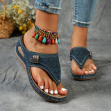 Élodie - Wedge Toe Sandals for Women