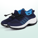 Ambulo Orthopedic Shoes Knit Fabric - Blue Navy