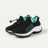 Ambulo Orthopedic Shoes Knit Fabric - Green Black