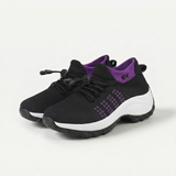 Ambulo Orthopedic Shoes Knitted Fabric - Purple Black