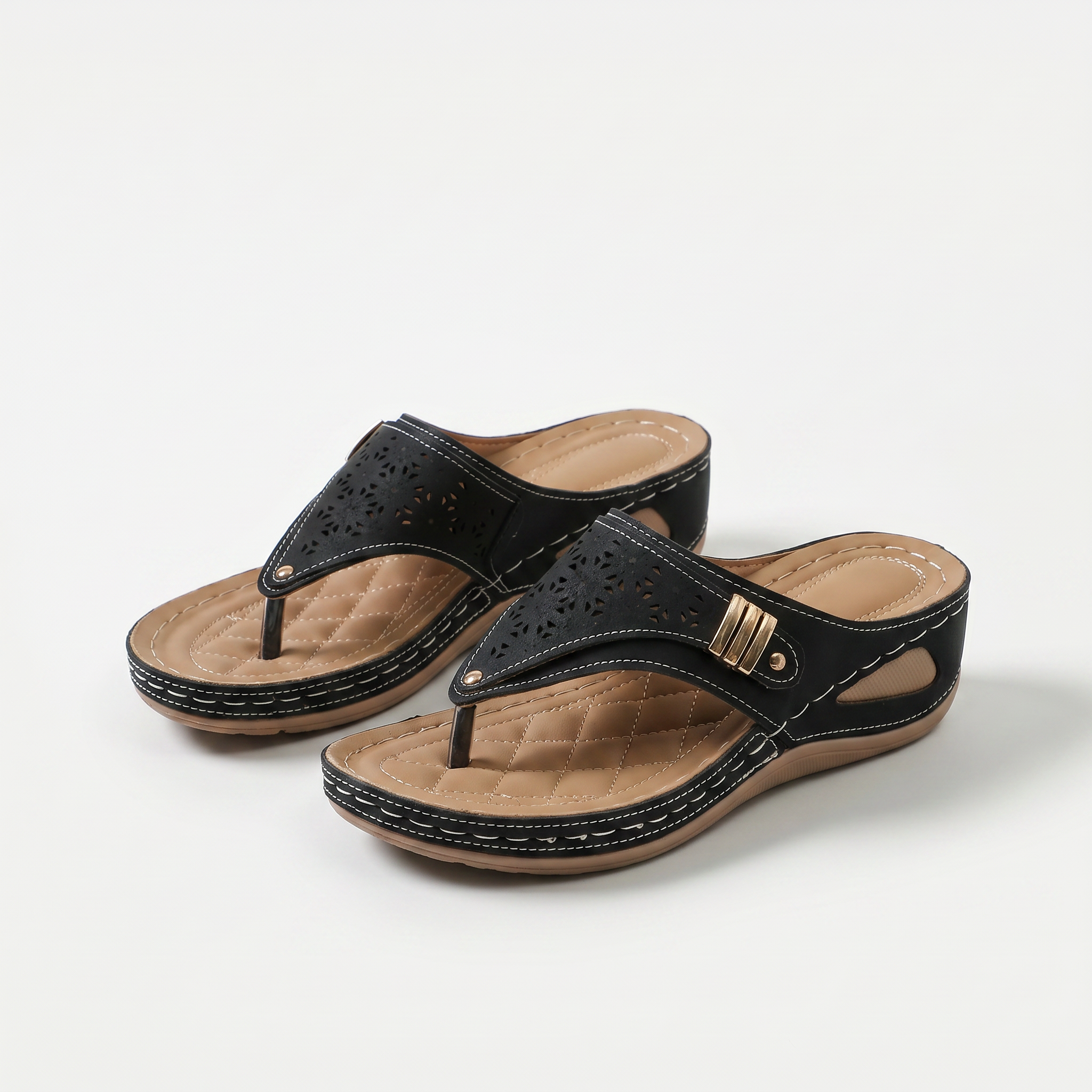 Élodie - Wedge Toe Sandals for Women