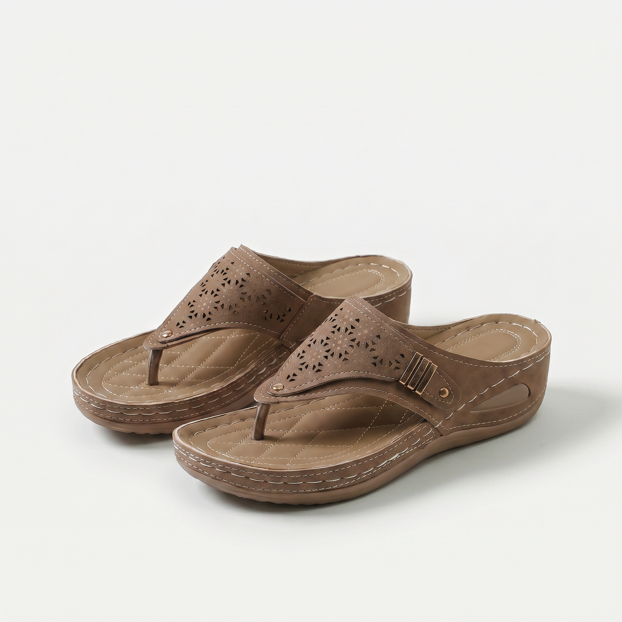 Élodie - Wedge Toe Sandals for Women