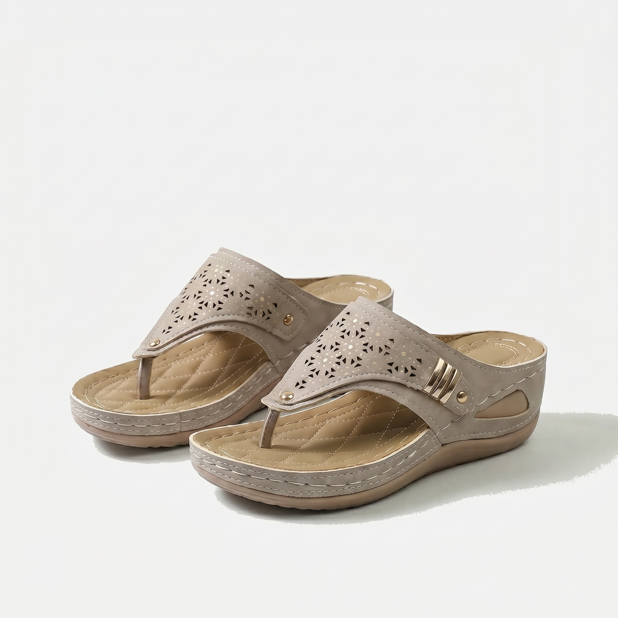 Élodie - Wedge Toe Sandals for Women
