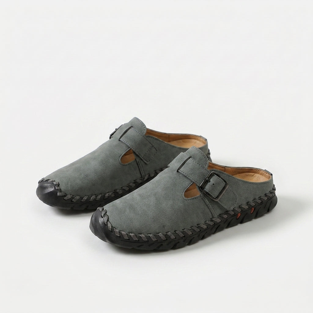 Marly - Comfortable Slide Sandal with Buckle
