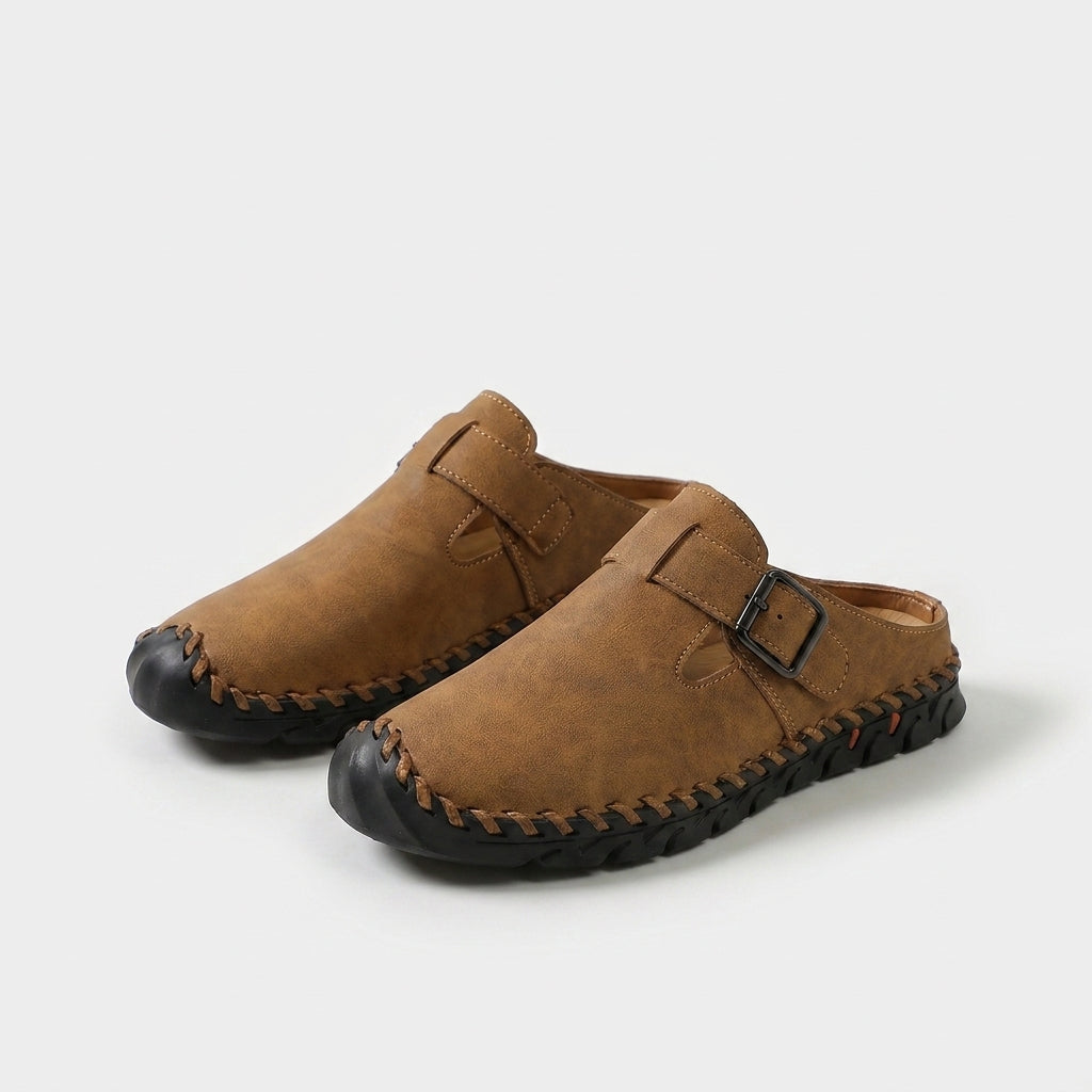 Marly - Comfortable Slide Sandal with Buckle