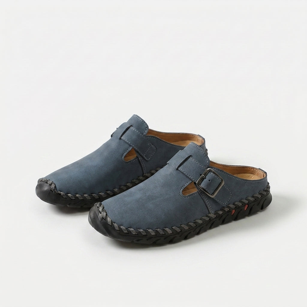 Marly - Comfortable Slide Sandal with Buckle