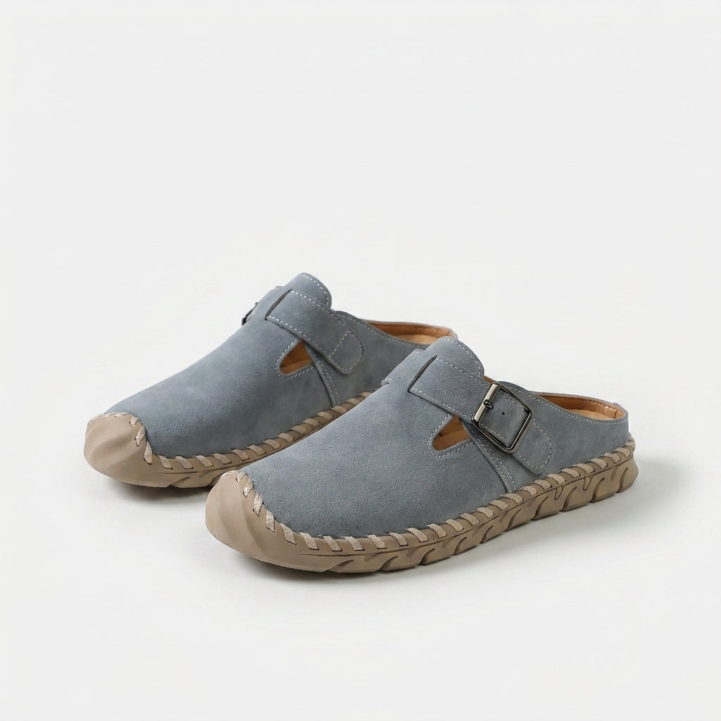 Marly - Comfortable Slide Sandal with Buckle