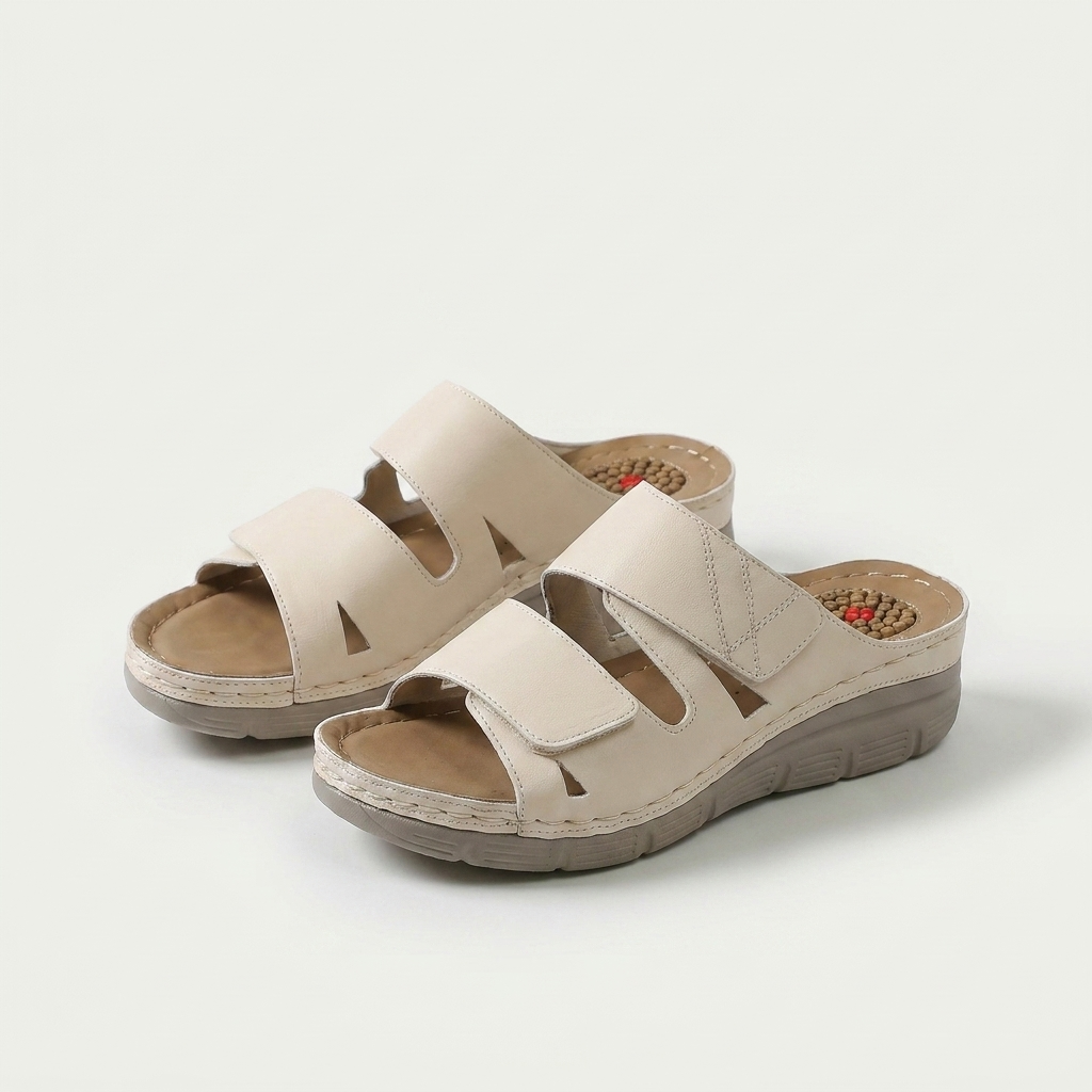 Dalia - Comfortable Sandal with Massage Footbed