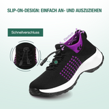 Ambulo Orthopedic Shoes Knit Fabric - Purple Black